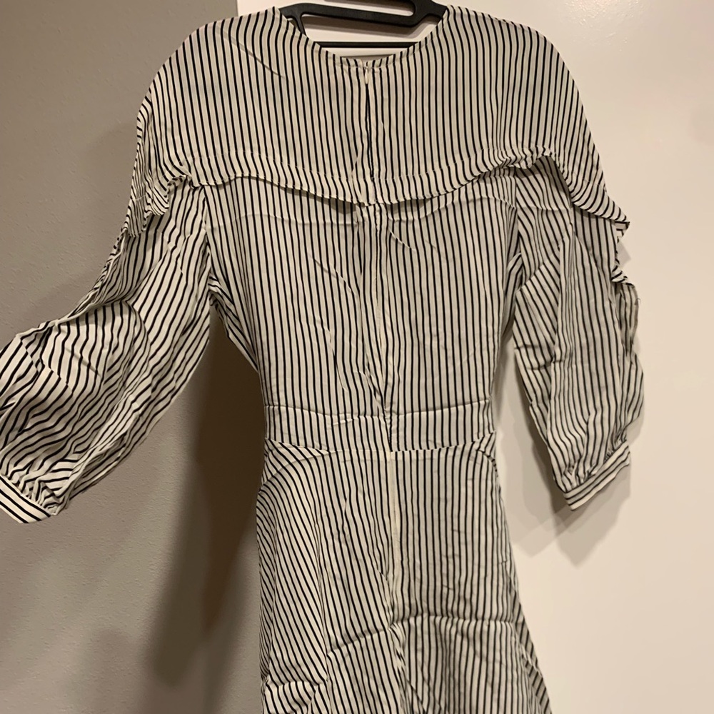 Maje dress in black and white - Picture 4 of 7